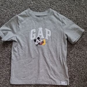 GAP Kids Gray T-Shirt with Mickey Mouse